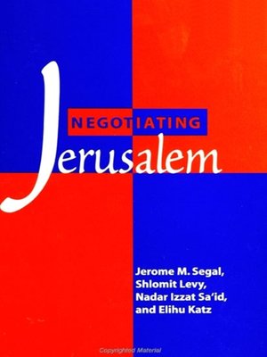 cover image of Negotiating Jerusalem